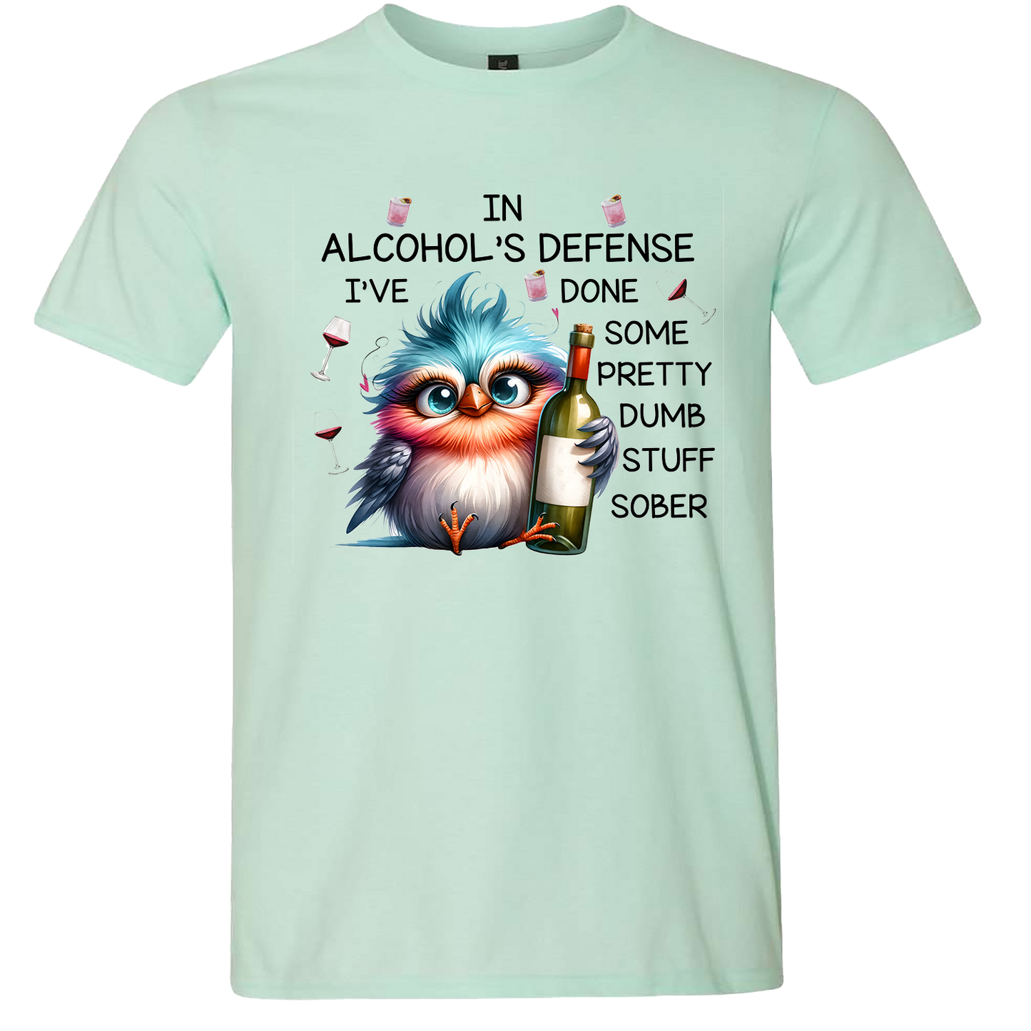 In Alcohols Defense Tee