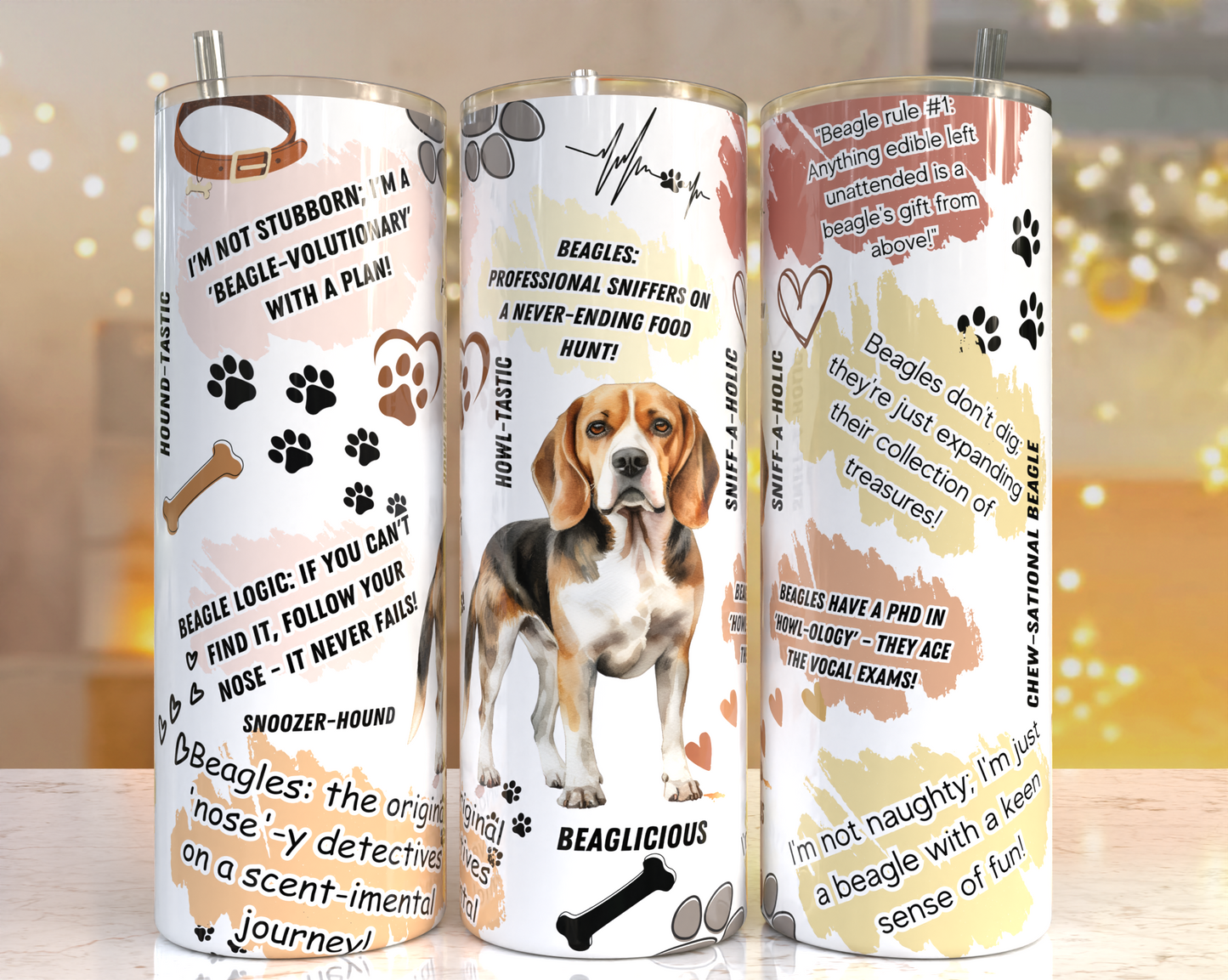 Beagle Lover Tumber