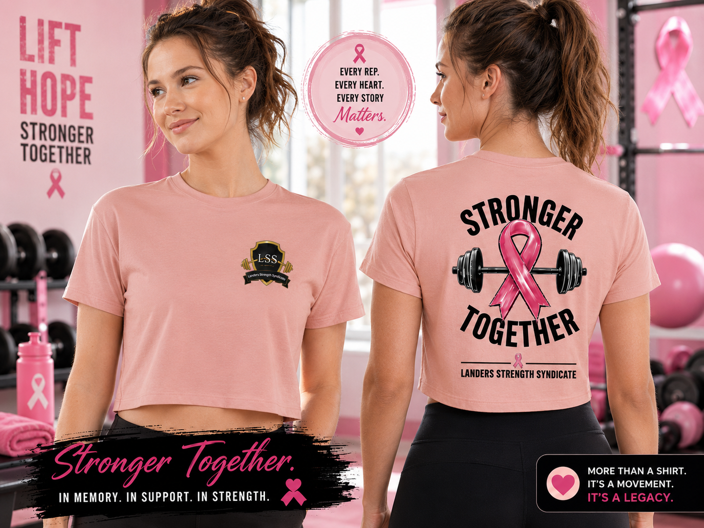 LSS Memorial Ideal Crop Top
