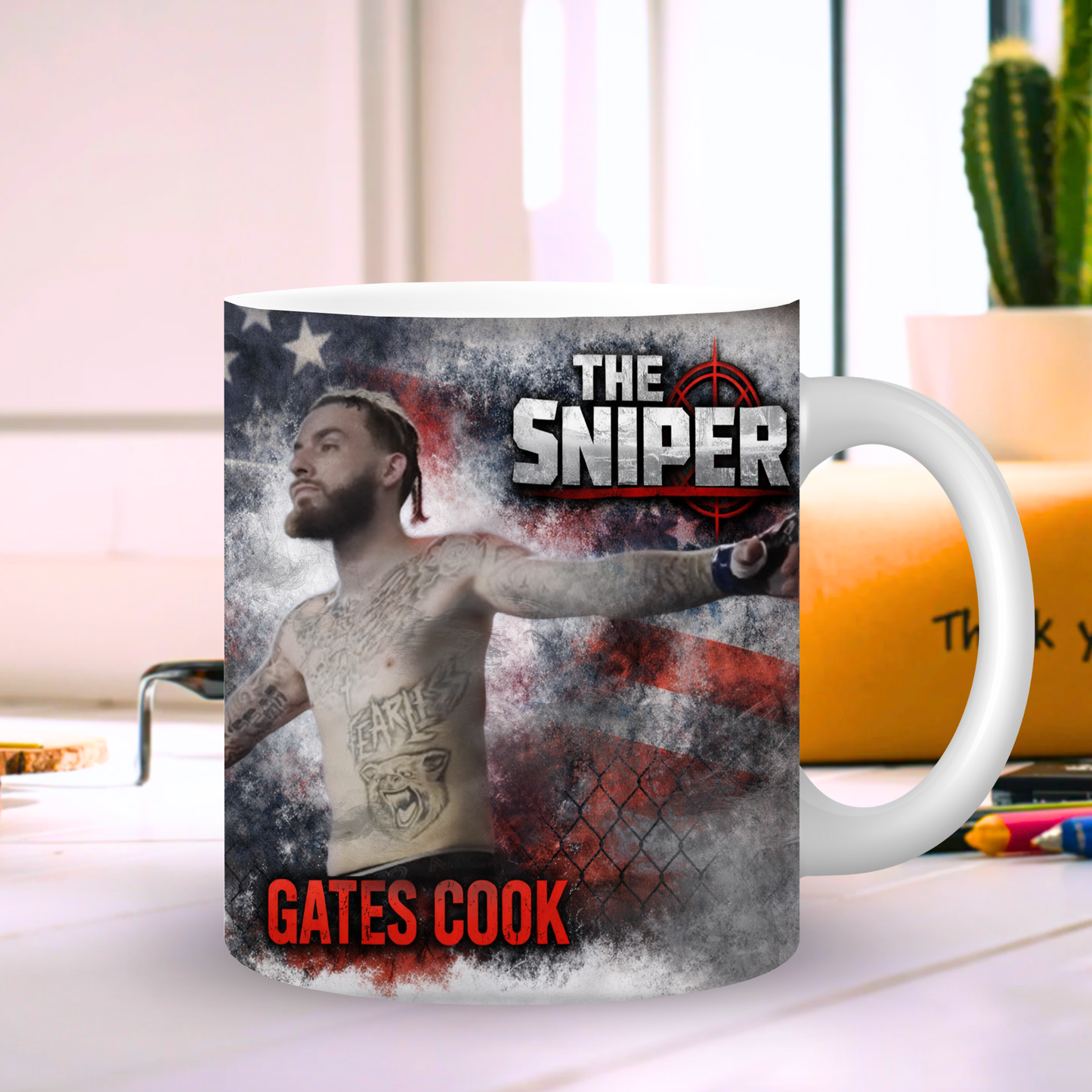 Gates “The Sniper” Cook Coffee Mug
