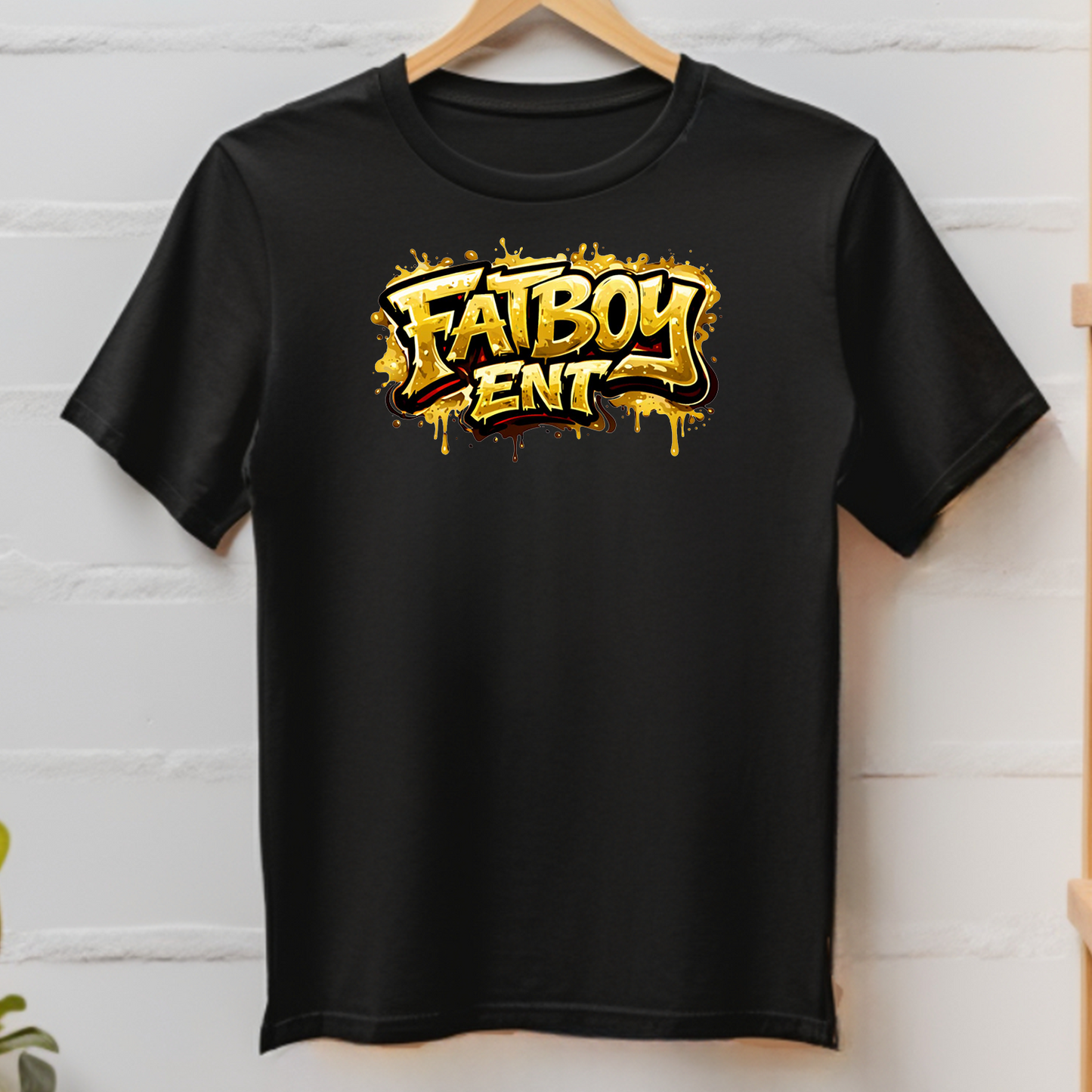 Fatboy Ent Graphic Black T-Shirt