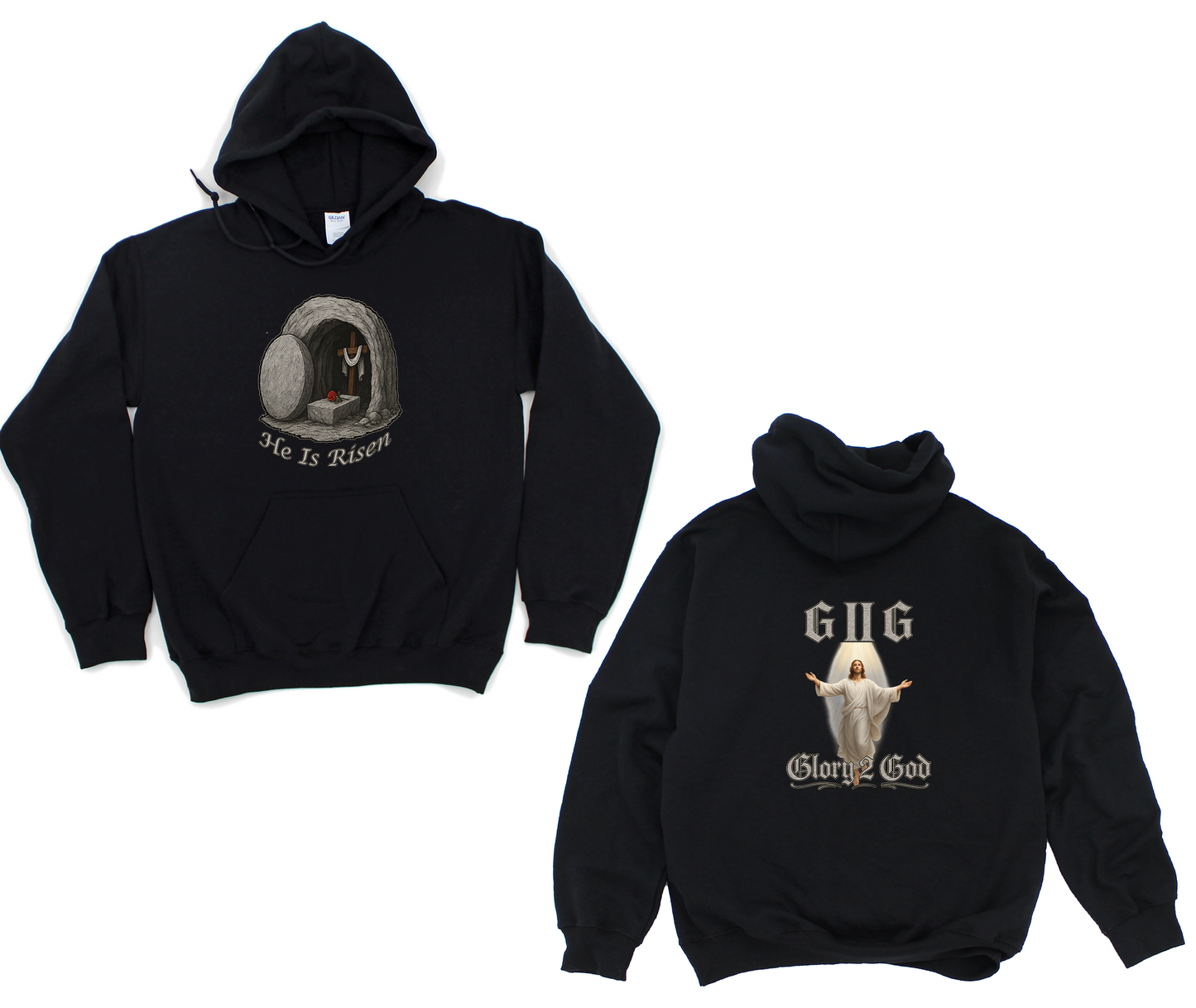 Jesse Stamp- He Is Risen Hoodie