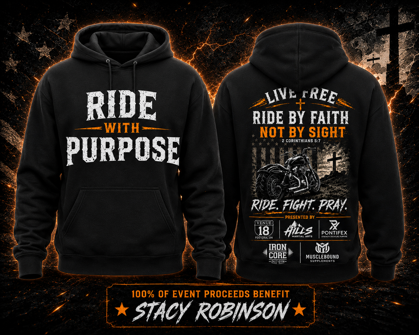 STACY ROBINSON BENEFIT HOODIE