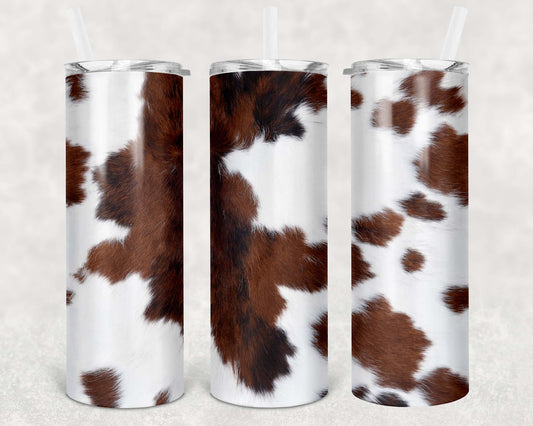 Cow Print Tumbler