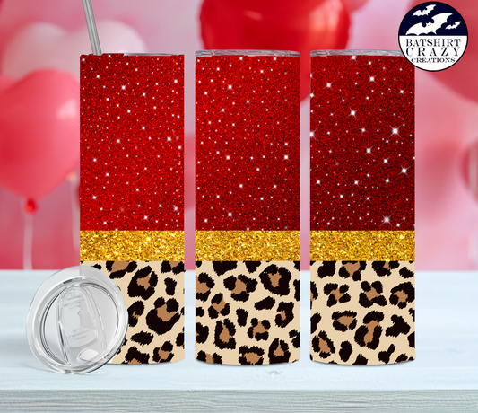 Red and Leopard Print