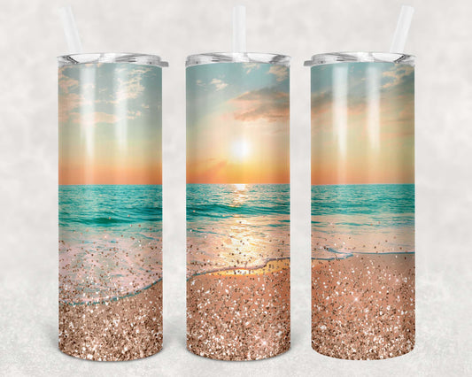 Beach Sunset Tumbler
