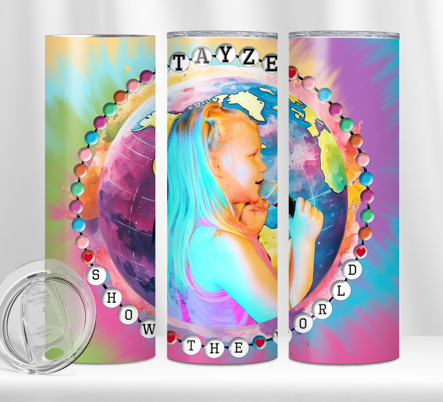 Tayze- Show the World Tumbler