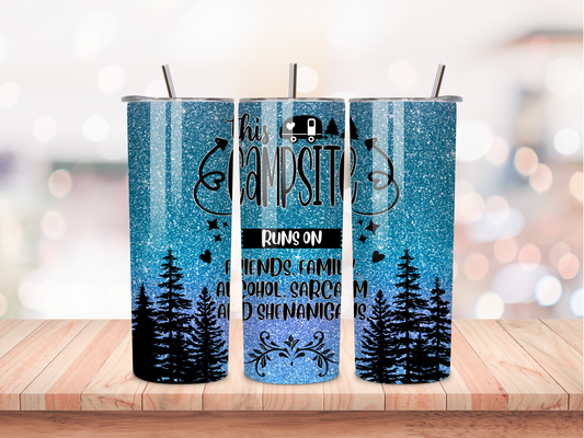 This campsite tumbler