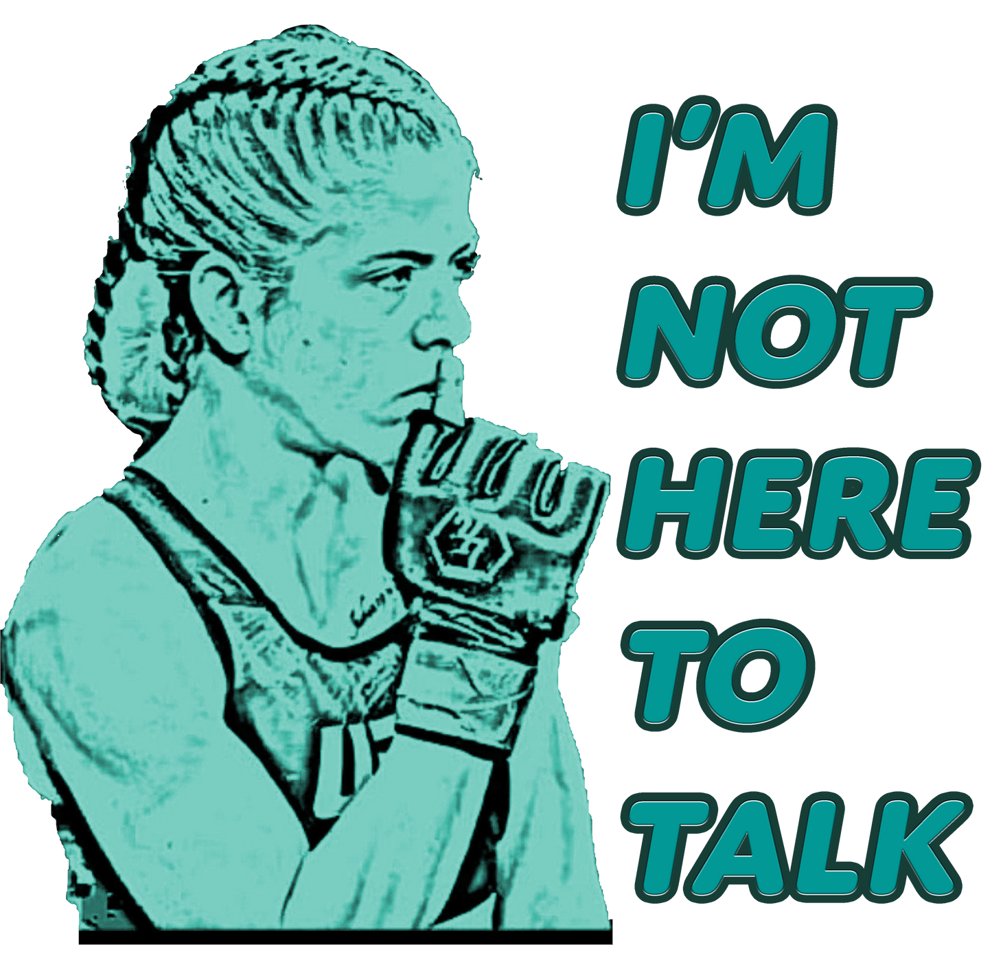 Faith 'Silent Treatment' Nichols Awareness Tee