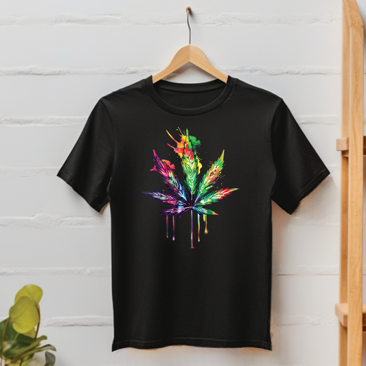 Melting Leaf 3 Tee
