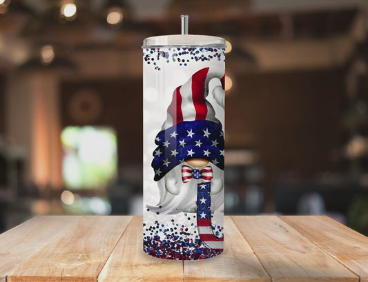 Patriotic Gnomes Tumbler