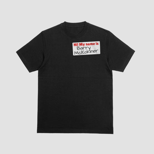 Barry Mckockiner Name Tag Shirt