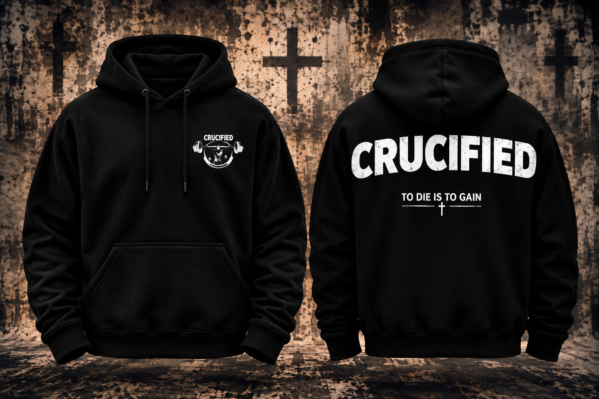 Crucified Hoodie - White
