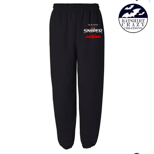 Gates “The Sniper” Cook Crosshair Logo Sweatpants