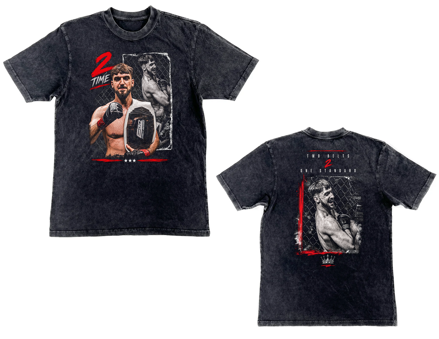 Josh Frazier 2 Time Belt Tee