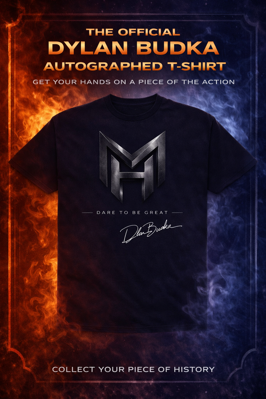 Hand Signed MH “Dare to Be Great” T-Shirt