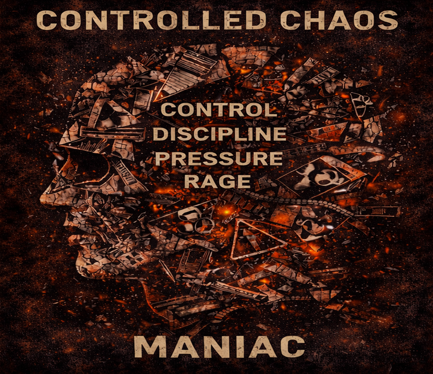 MANIAC “Chaos Series” 20oz Sublimation Tumbler