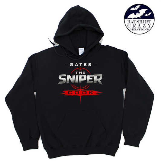 Gates “The Sniper” Cook Crosshair Logo Hoodie