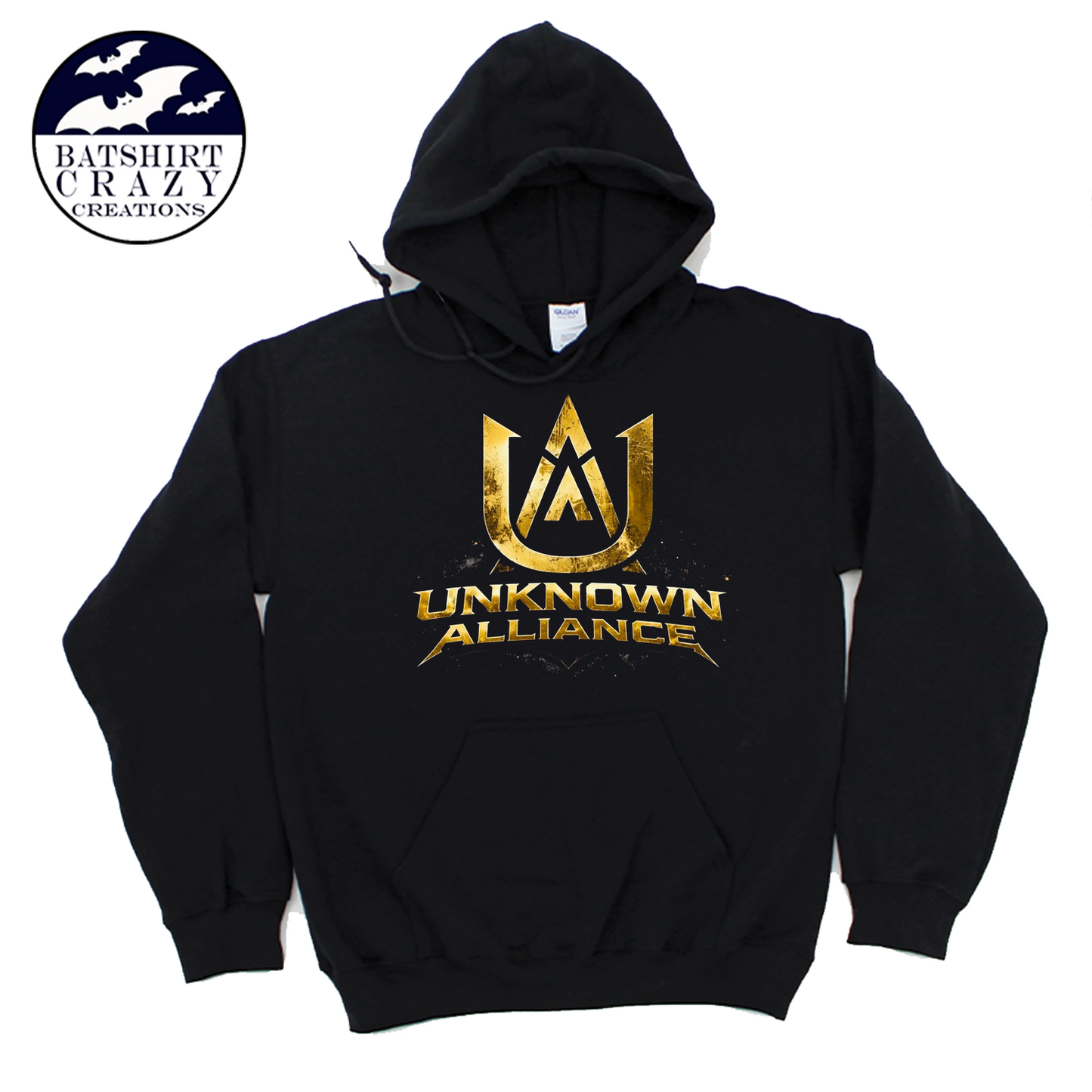Unknown Alliance Black Hoodie
