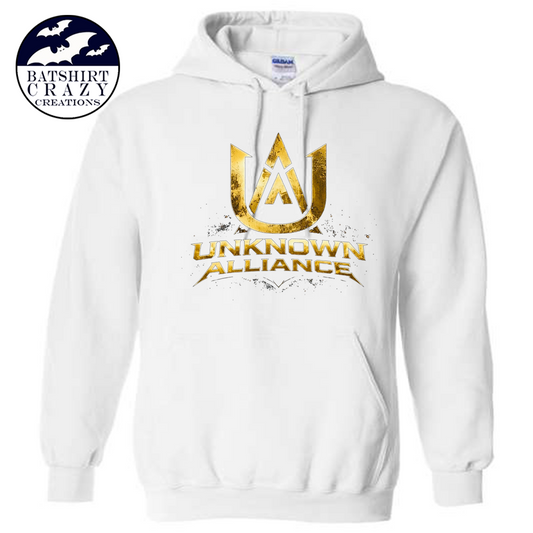 Unknown Alliance White Hoodie