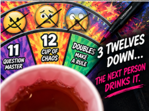 Chaos Cup — Roll Your Fate Party Game