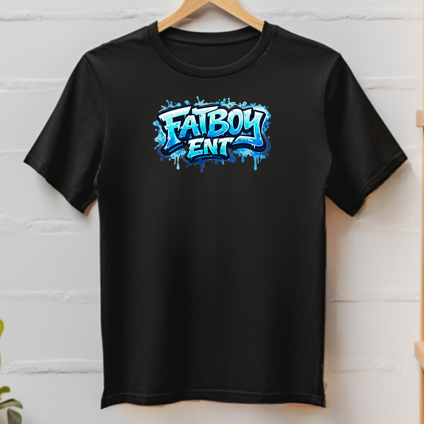 Fatboy Ent Graphic Black T-Shirt