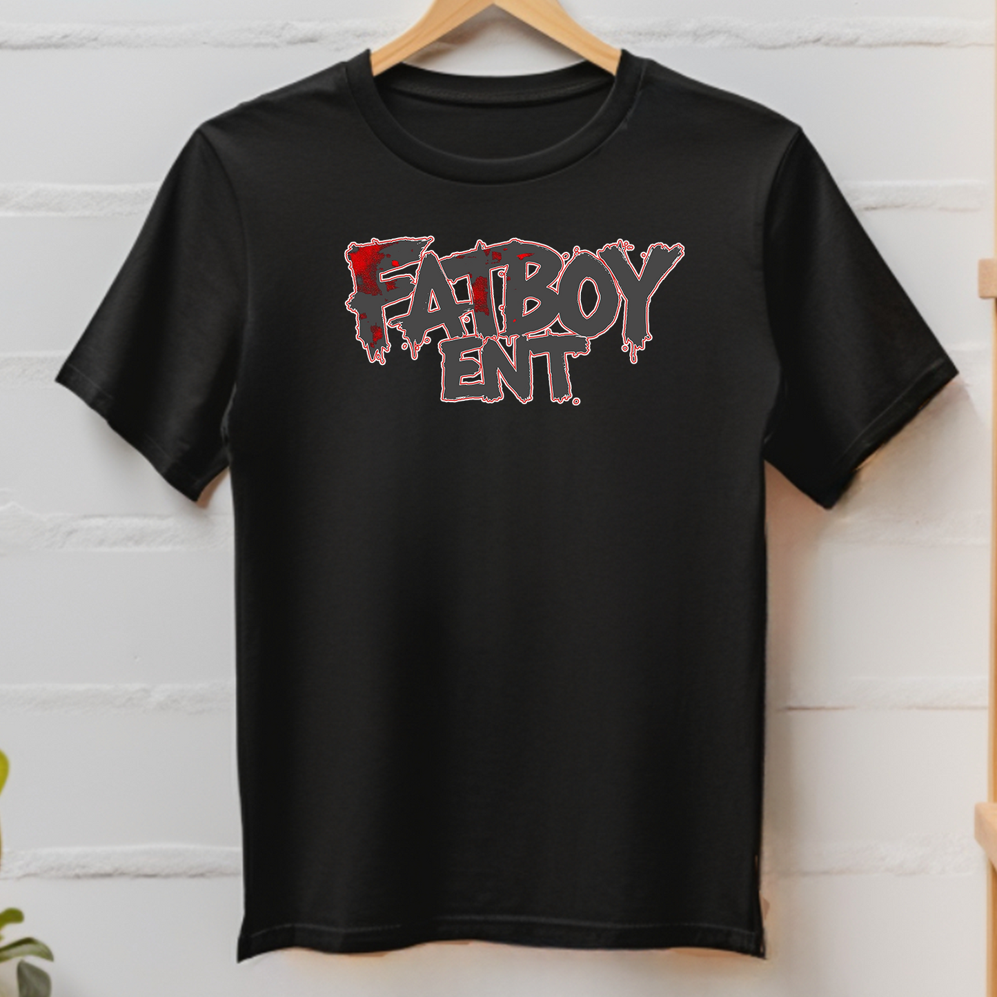 Fatboy Ent Graphic Black T-Shirt