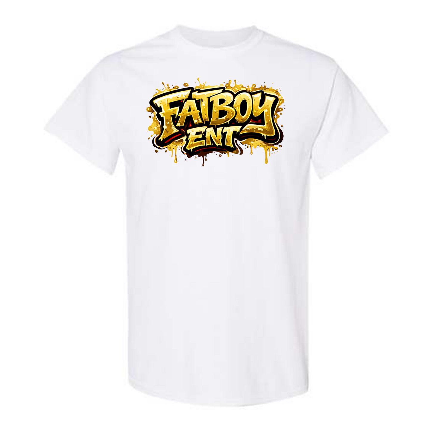 Fatboy Ent Graphic White T-Shirt