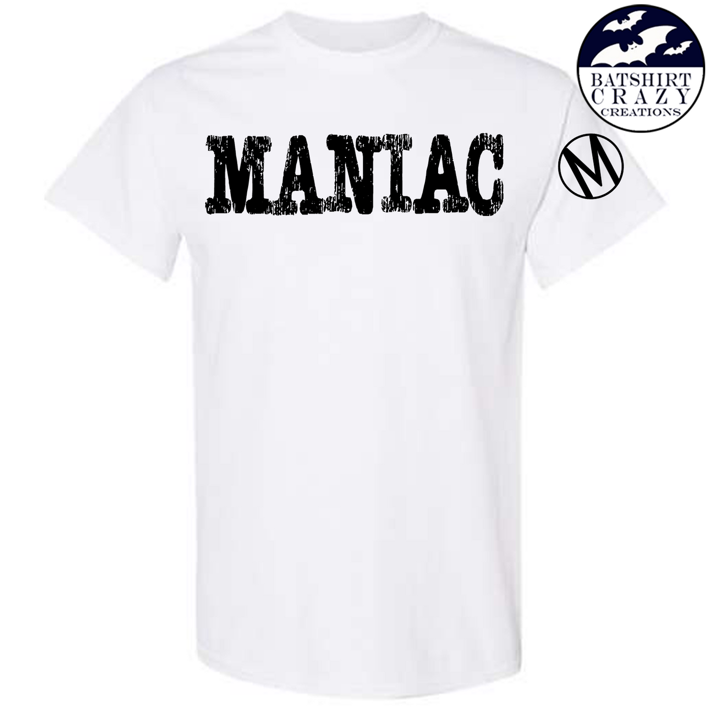 Maniac White Tee