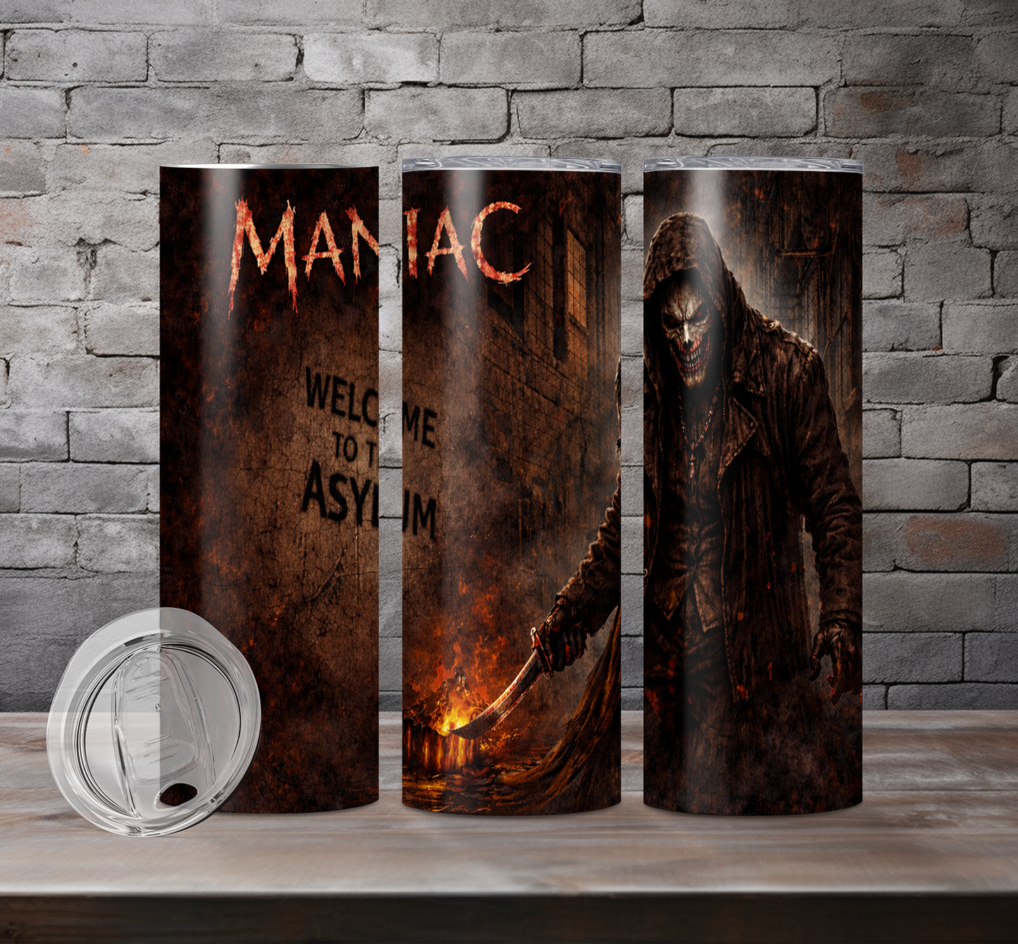 MANIAC “Chaos Series” 20oz Sublimation Tumbler