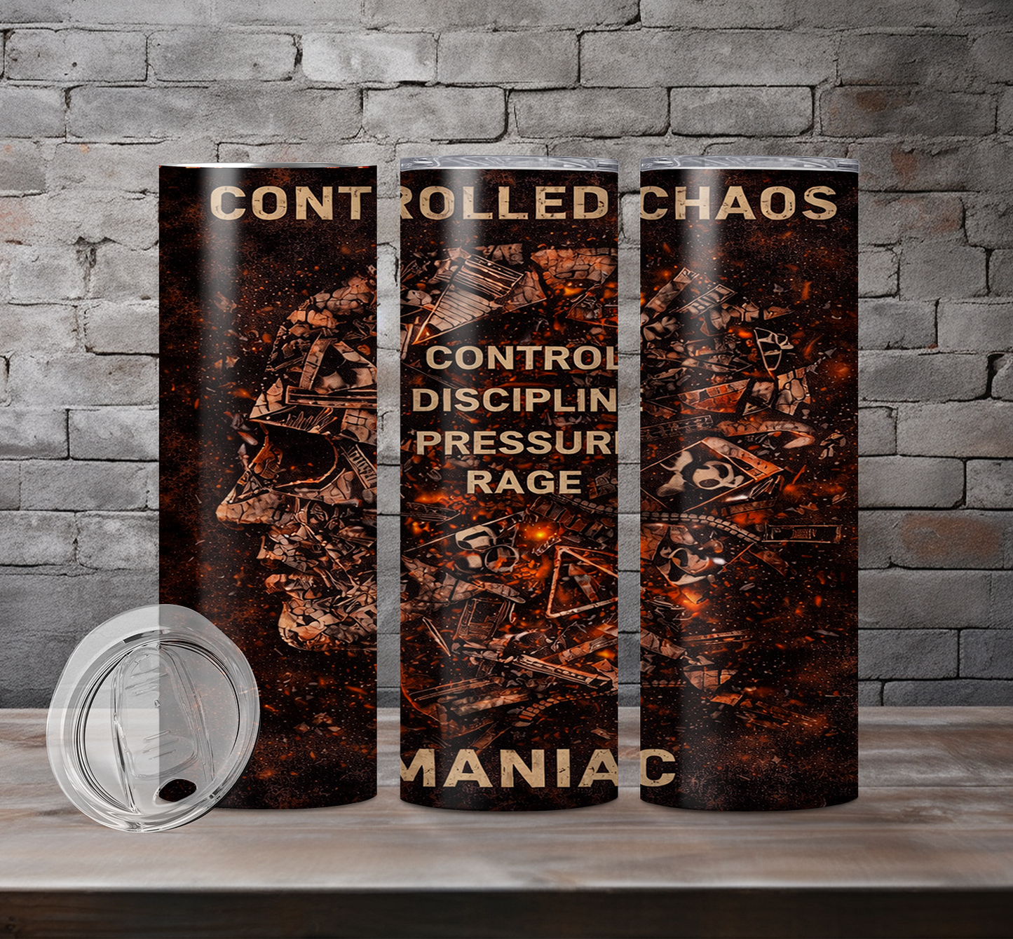MANIAC “Chaos Series” 20oz Sublimation Tumbler