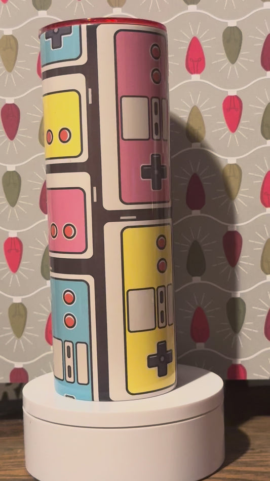Retro Game Tumbler