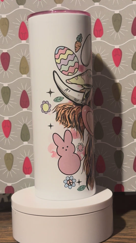 Easter Cow Tumbler
