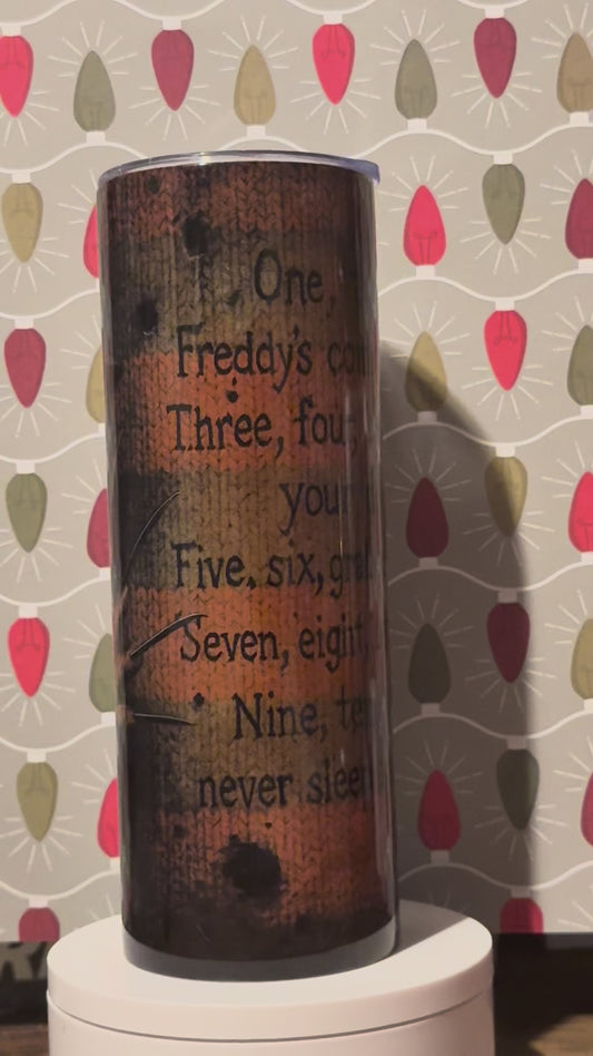 1, 2 Freddy Tumbler