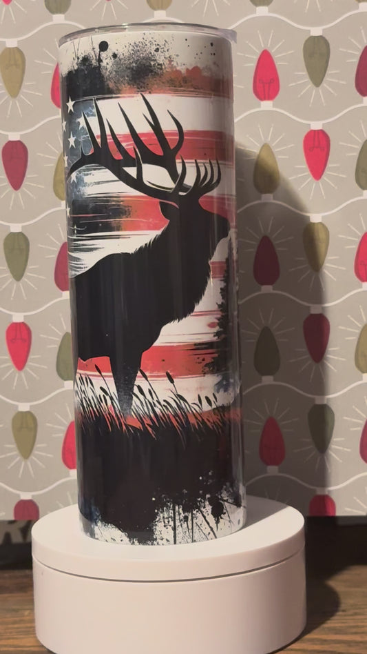 Buck Silhouette Tumbler
