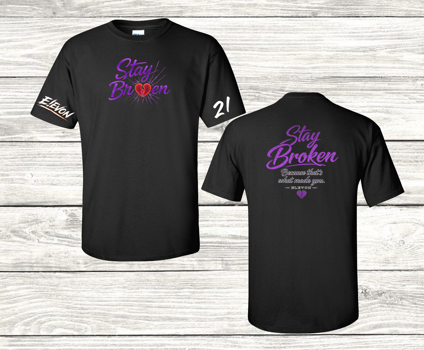 Elevon Stay Broken Tee
